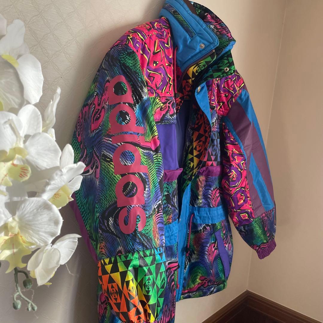 小林　激レア80s adidas デサント期ナイロンジャケット