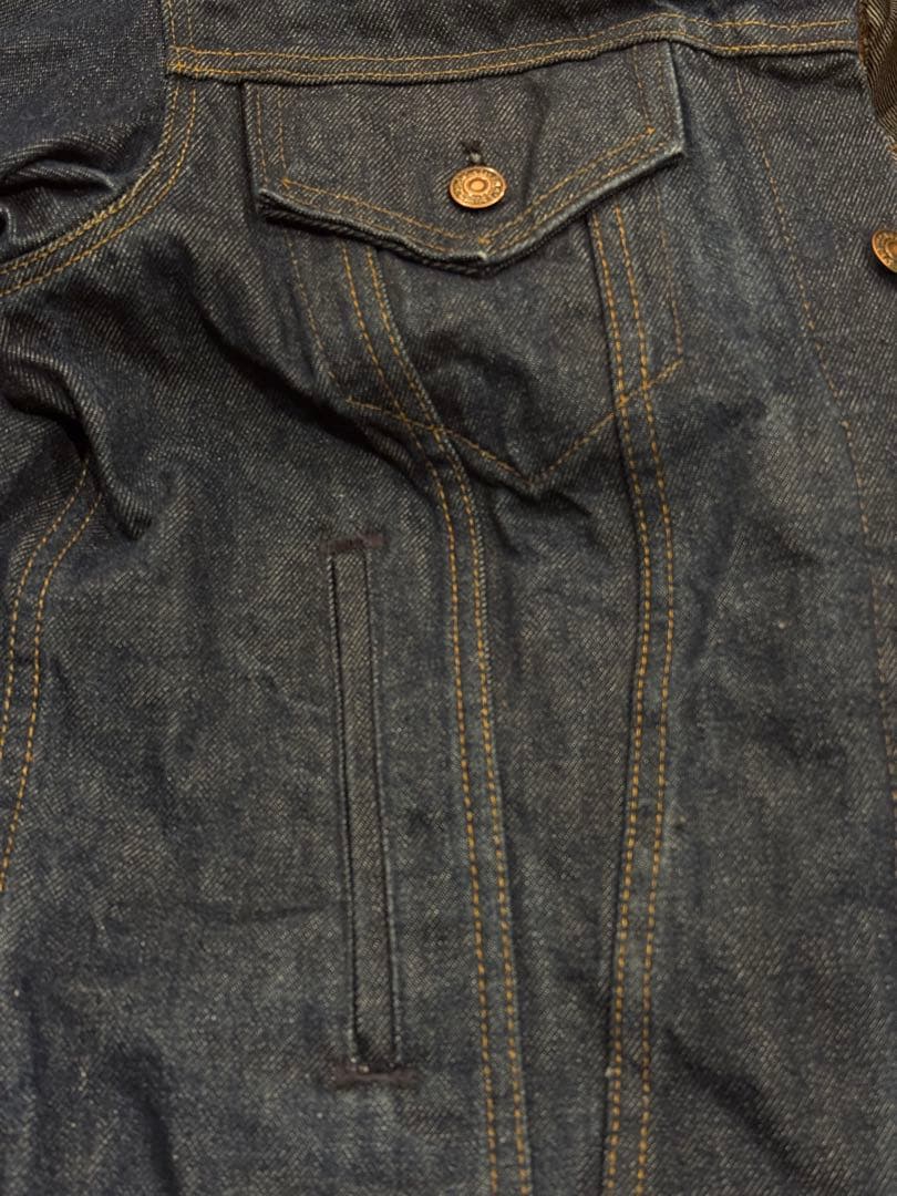 肉ボール　真っ紺 80s Levi's 71506 デニムジャケット