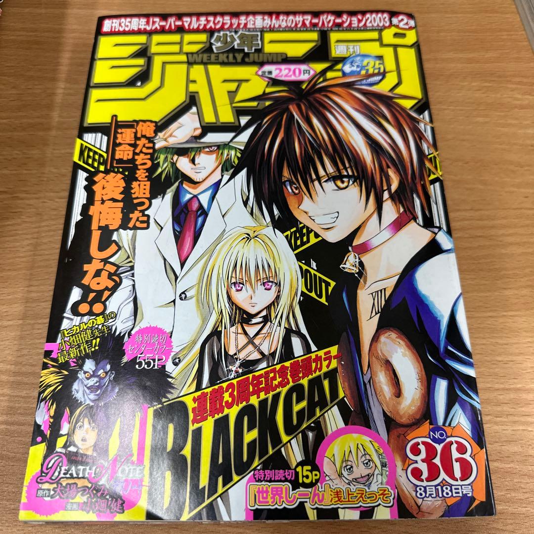 【コレクション放出】希少　激レア　デスノート読切　週間少年ジャンプ2003　36