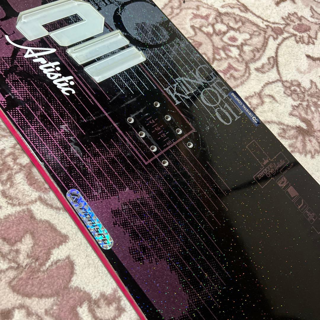 美品 011Artistic FLAT KING 150cm グラトリ