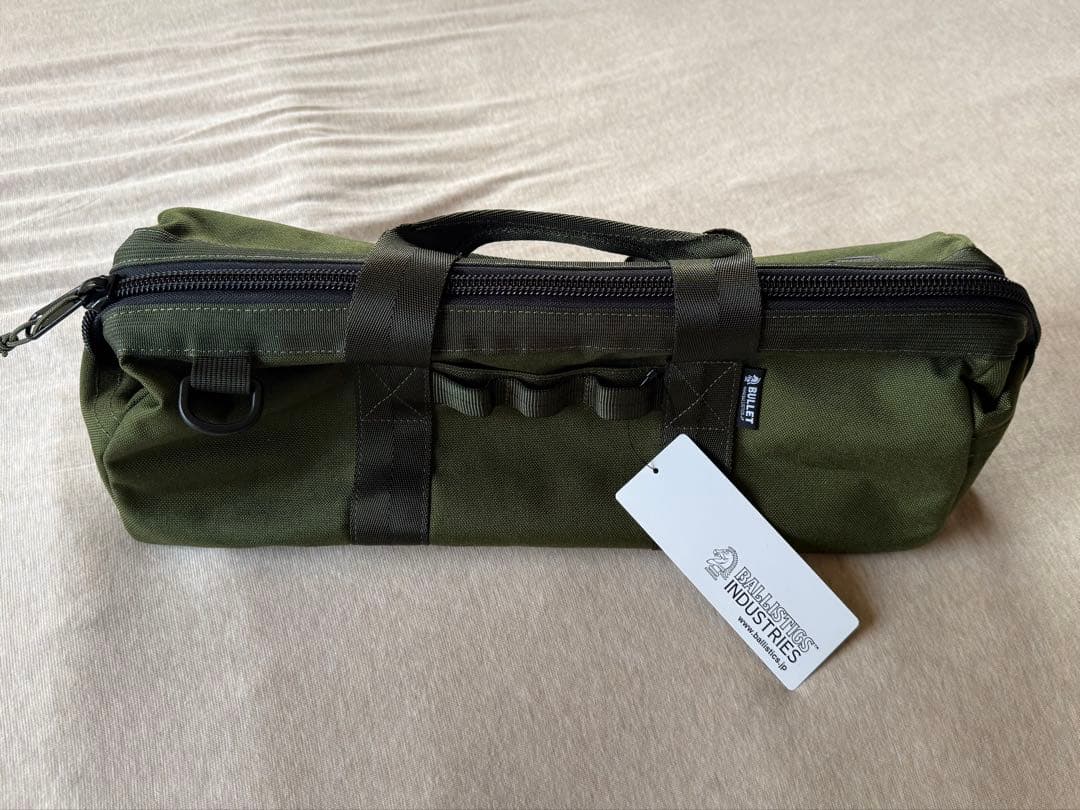 新品 BALLISTICS ラージ ペグ ツールバッグ ケース カバー オリーブ