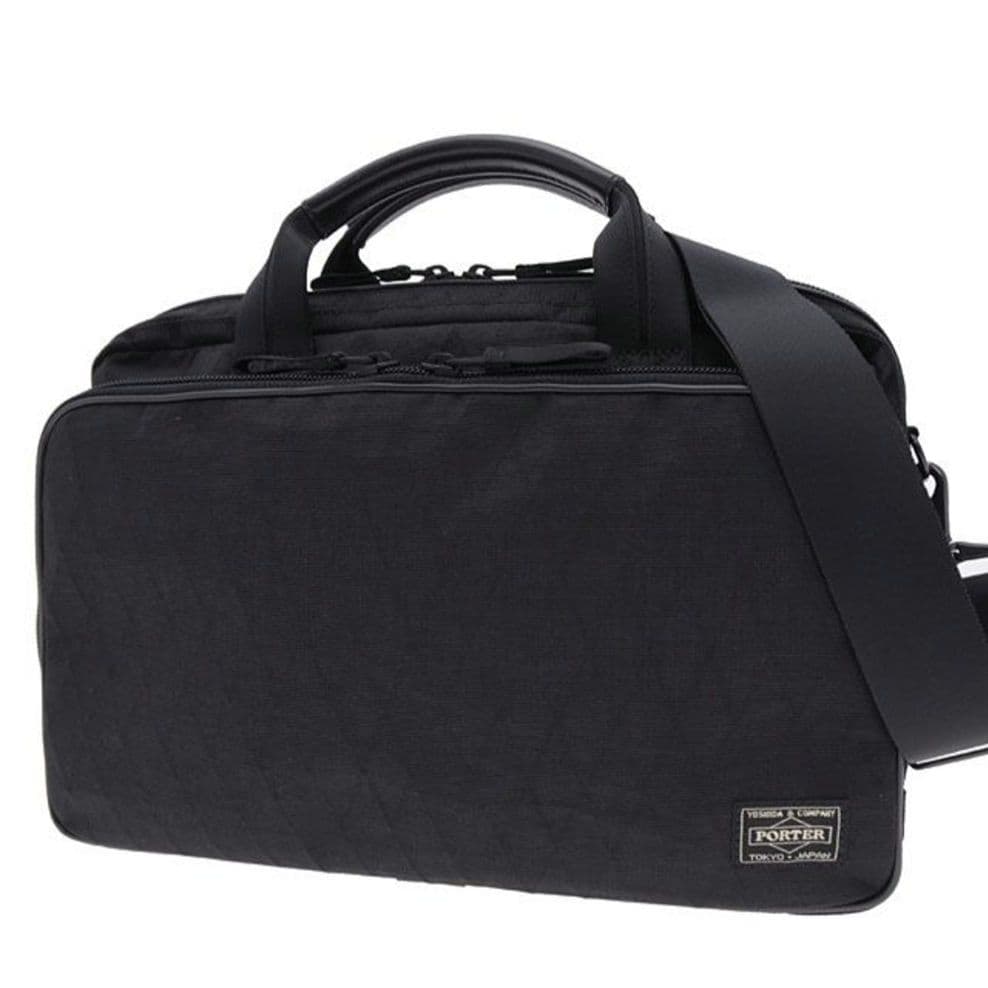 PORTER ハイブリッド2WAY ブリーフケース(S)ビジネスバッグ 黒