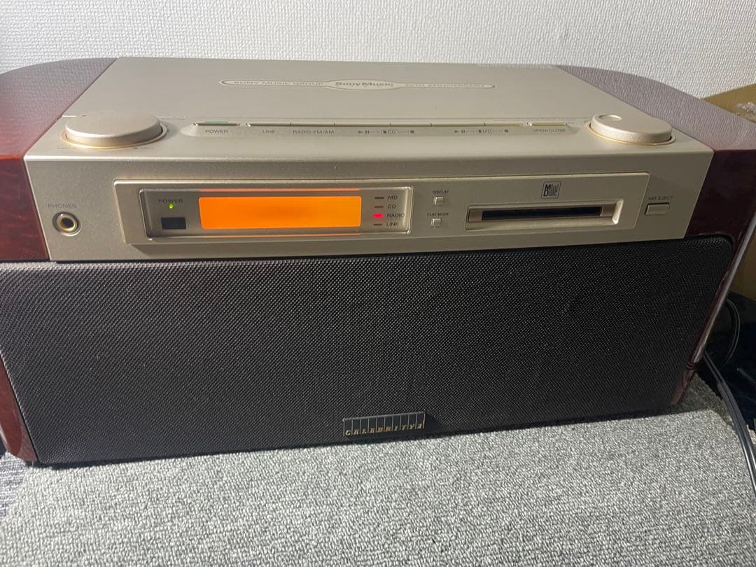 SONY ソニーセレブリティMD7000 CD MD リモコン付属しません