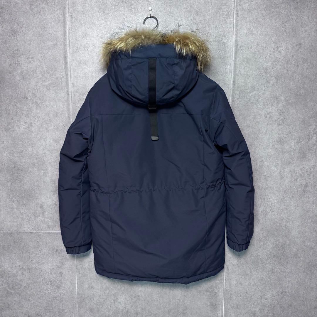 【最終価格】モンベル グースダウン ダウンジャケット メンズ M ネイビー