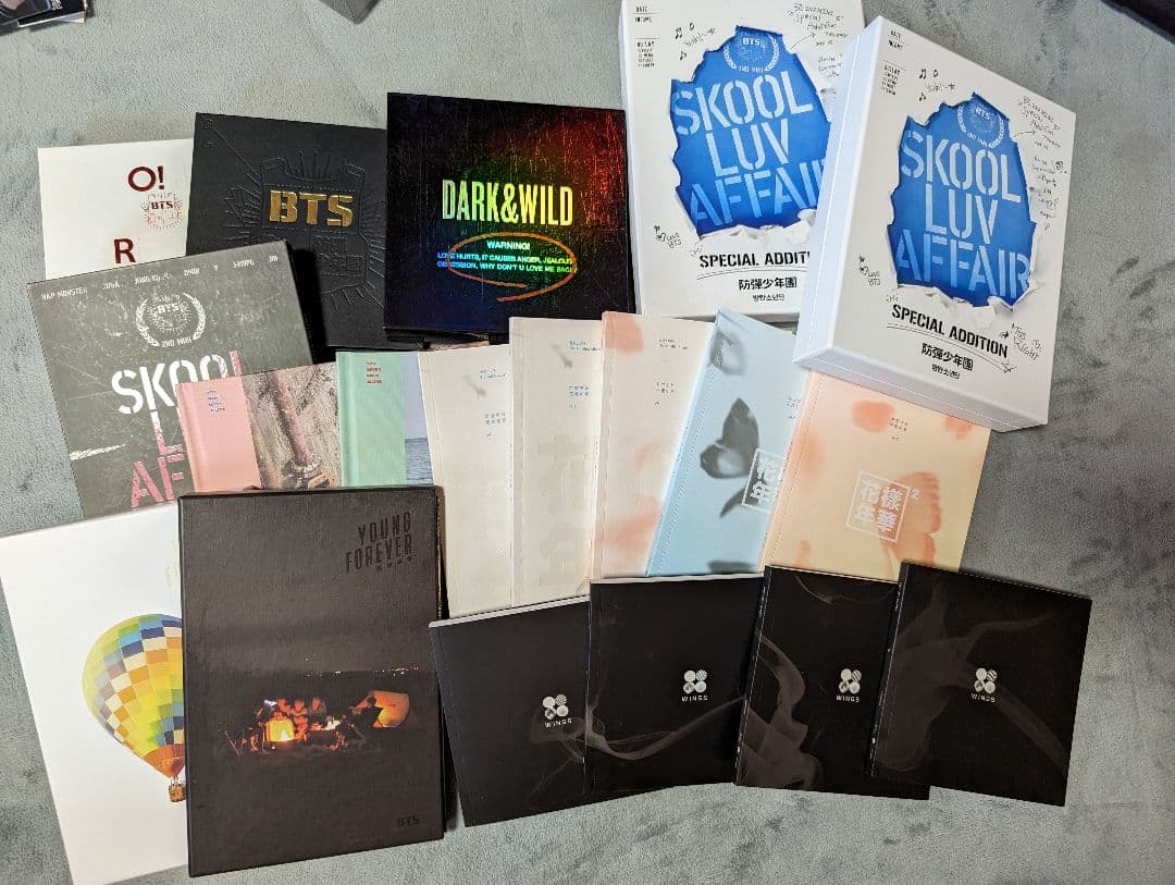 BTS 公式 アルバム まとめ売り トレカ ポストカード