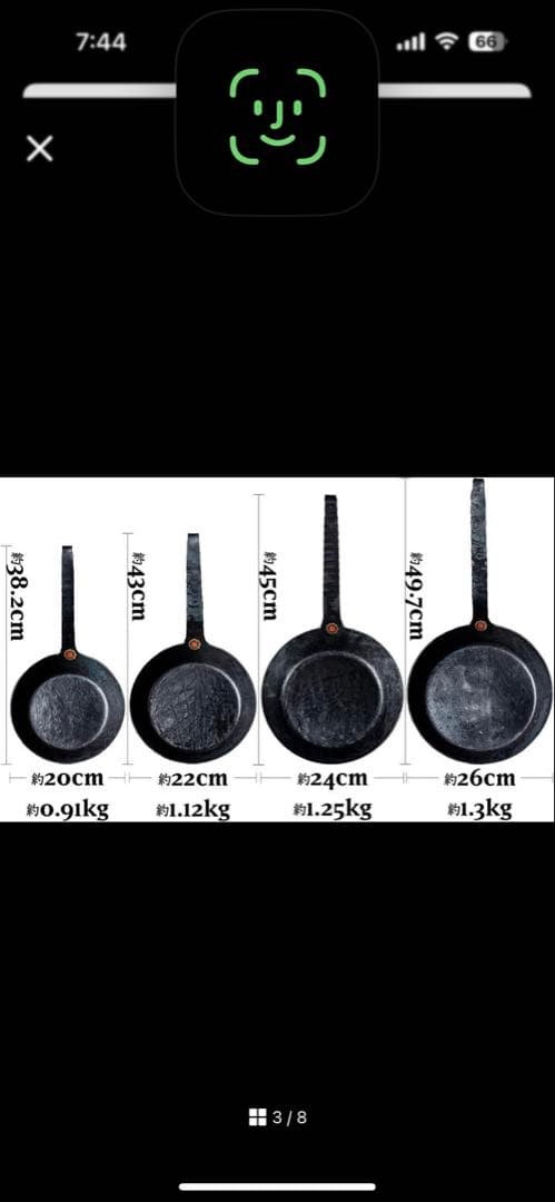 フライパン(28cm) 鉄 ドイツ並行輸入品 新生活 [並行輸入品] ブラック