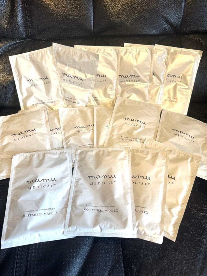 [mamu MEDICAL] モイストシートマスクEX 19個　フェイスマスク