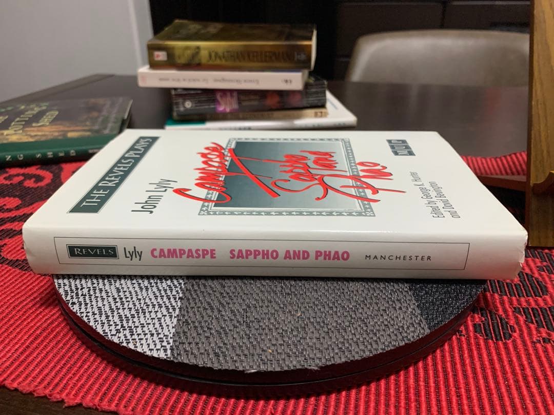 洋書 CAMPASPE, SAPPHO AND PHAO