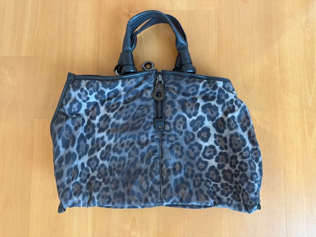 【廃盤レア】Monclerモンクレールレオパード柄 トートバッグ