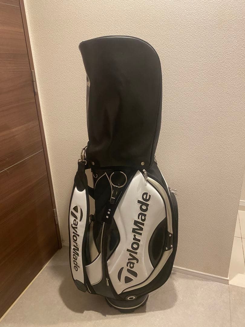 TaylorMade ゴルフキャディバッグ ブラック/ホワイト