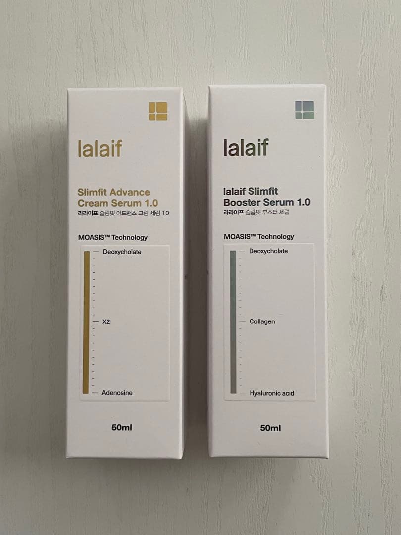 lalaif ラライフ スリムフィットセラム＆アドバンスクリームセラムセット
