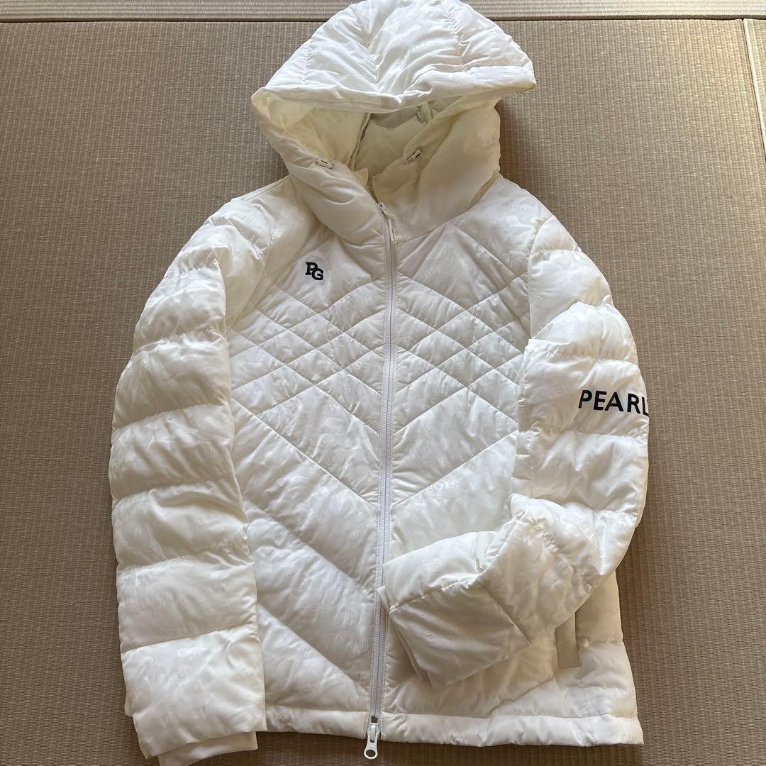 パーリーゲイツ ホワイトダウンジャケット サイズ0