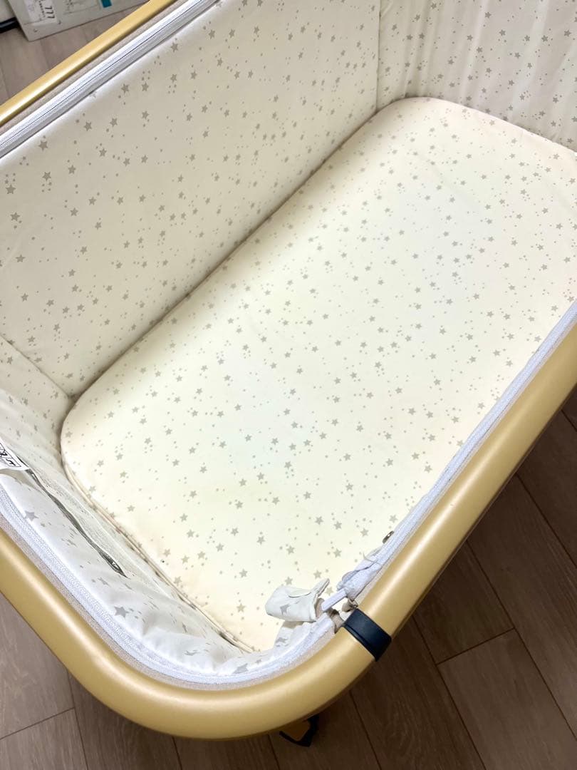 ベビーベッド HZDMJ ベージュ