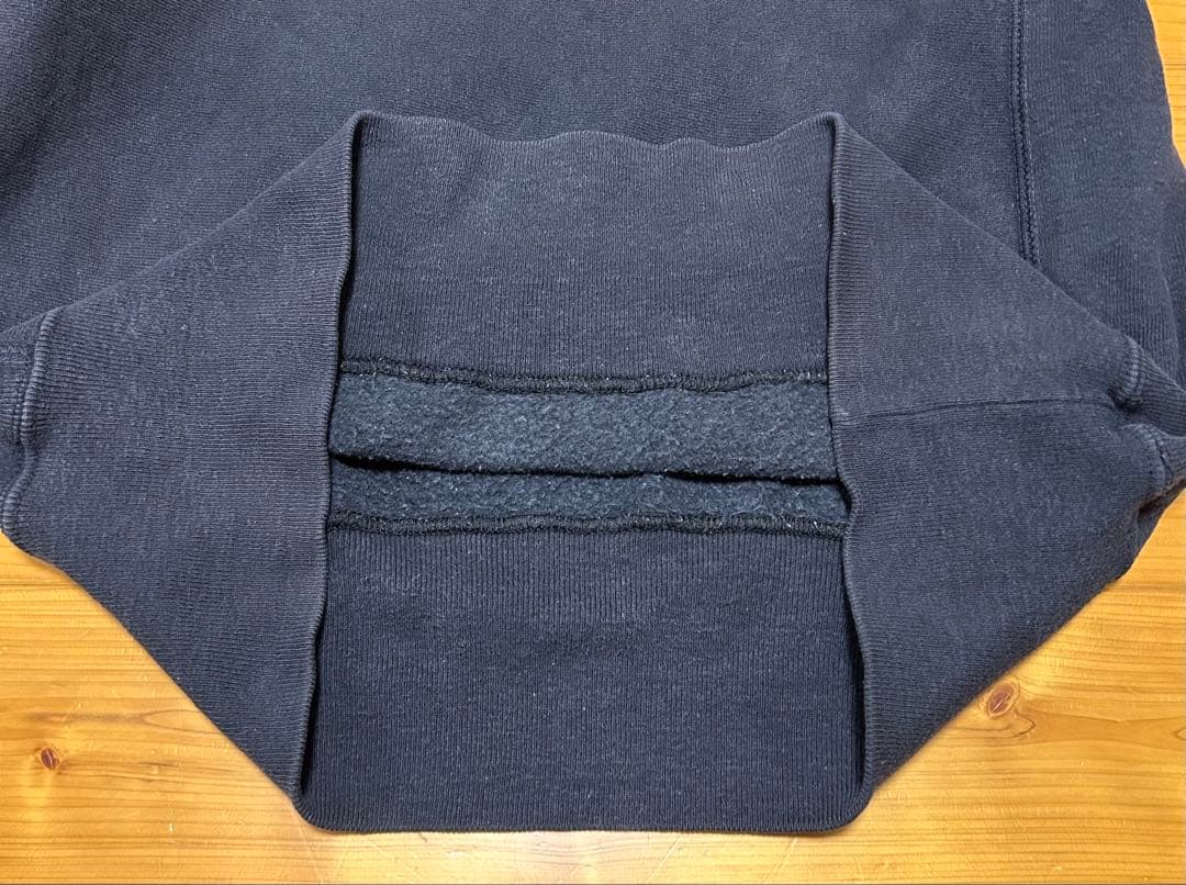 90s USA製 Champion リバースウィーブ パーカー M ブラック