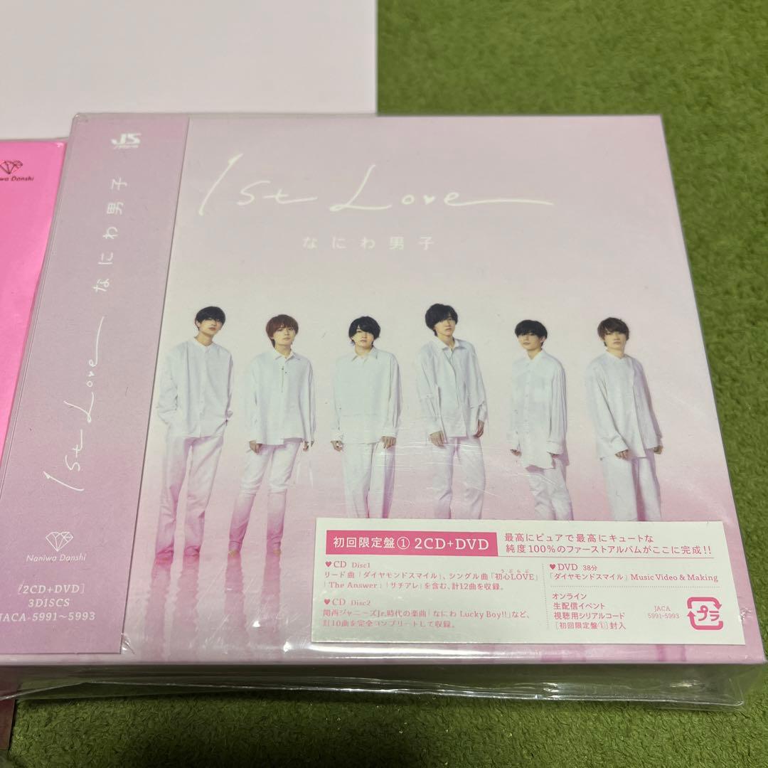 なにわ男子　1st Love 初回限定盤　Blu-ray 初回限定盤① CD