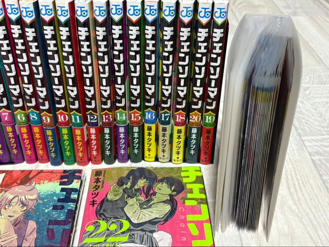 チェンソーマン 全巻セット　初版1-22巻 関連本セット