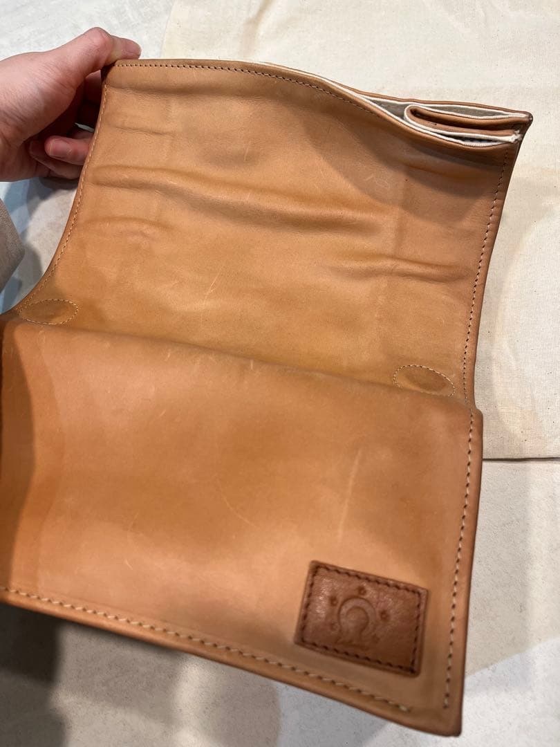 Laluce（ラルーチェ） バゲットバッグ ヌメ革 ショルダーバッグ