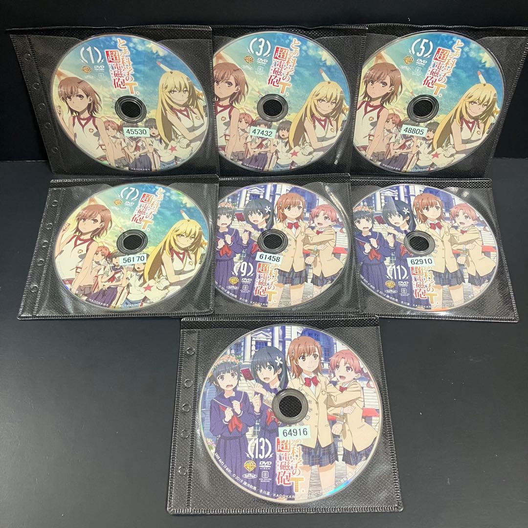 とある科学の超電磁砲 レールガン T レンタルDVD アニメ 全巻完結セット