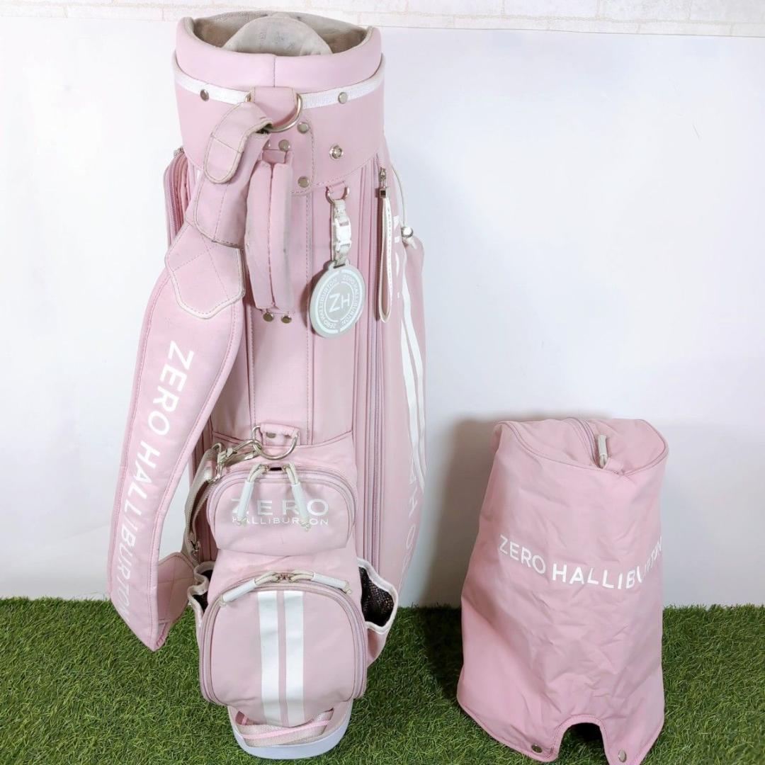 ZERO HALLIBURTON ゼロハリバートン ゴルフキャディバッグ ピンク