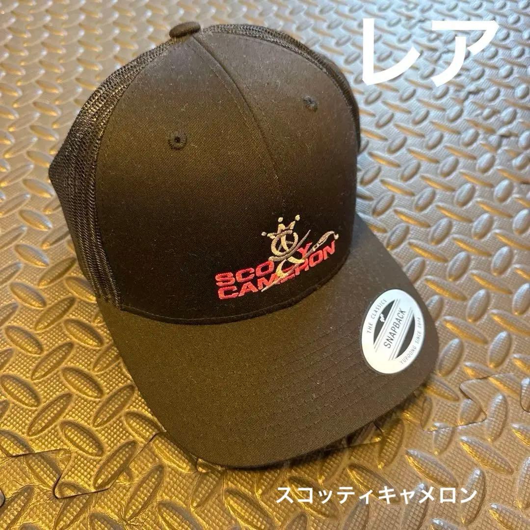 スコッティキャメロン　ブラックトラッカーキャップ