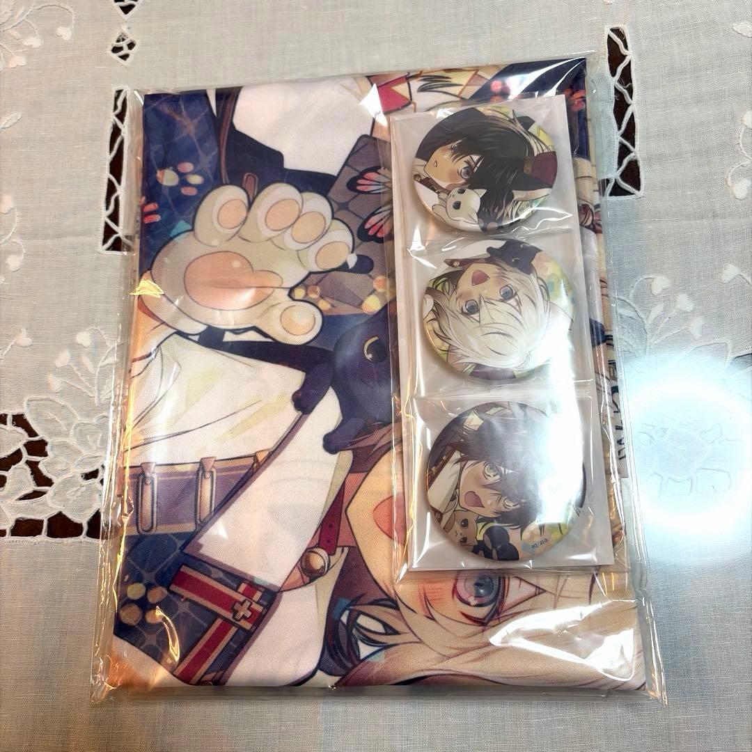 Collar×Malice カラマリ カラーマリス　布ポスター 缶バッジ　幼少期