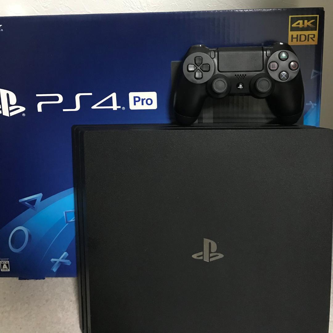 PS4 Pro 本体 Jet Black 1TB　箱付き