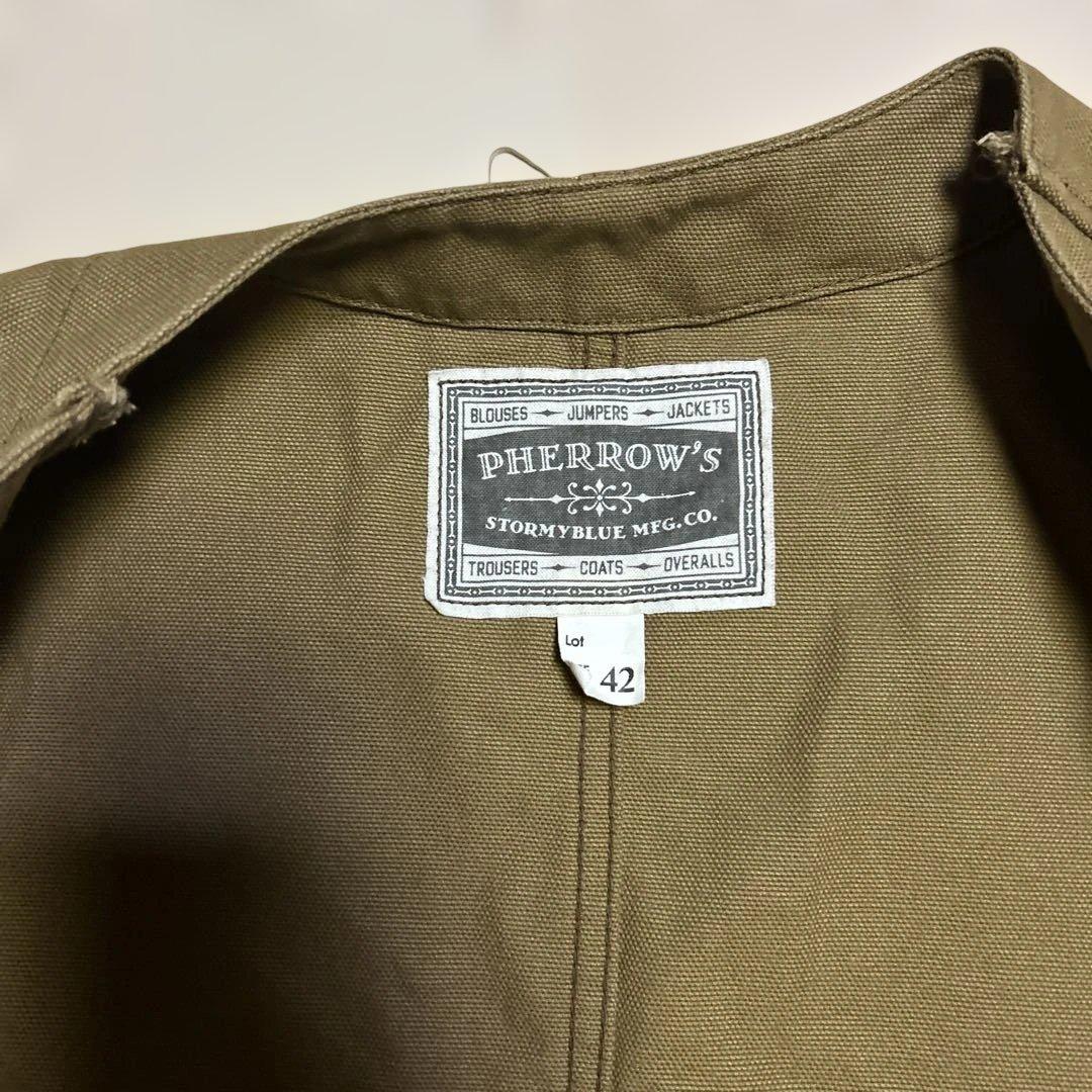 PHERROW'S ベスト サイズ42 一瞬セール