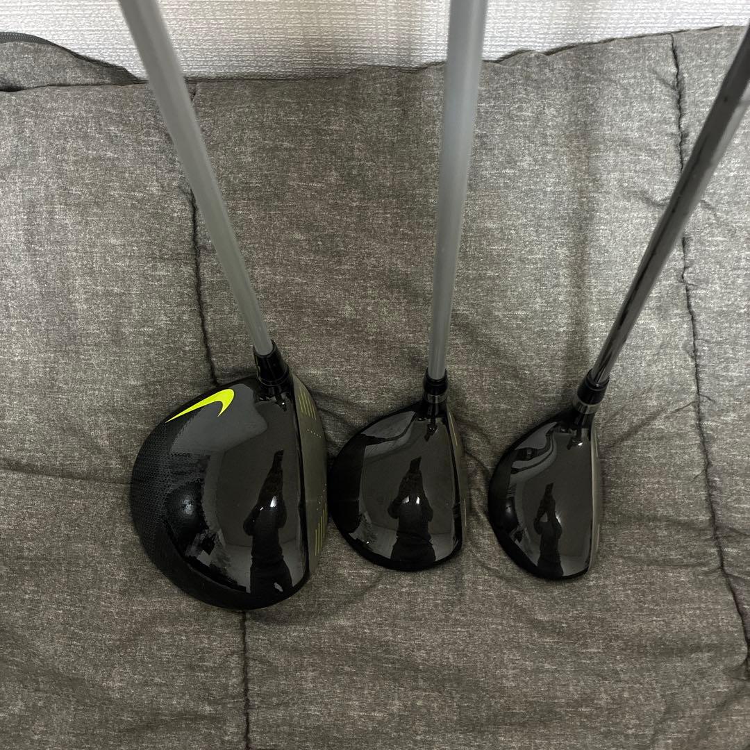 値下げ　ナイキゴルフ　ドライバー　ヘアウェイウッド　ユーティリティ　三本セット