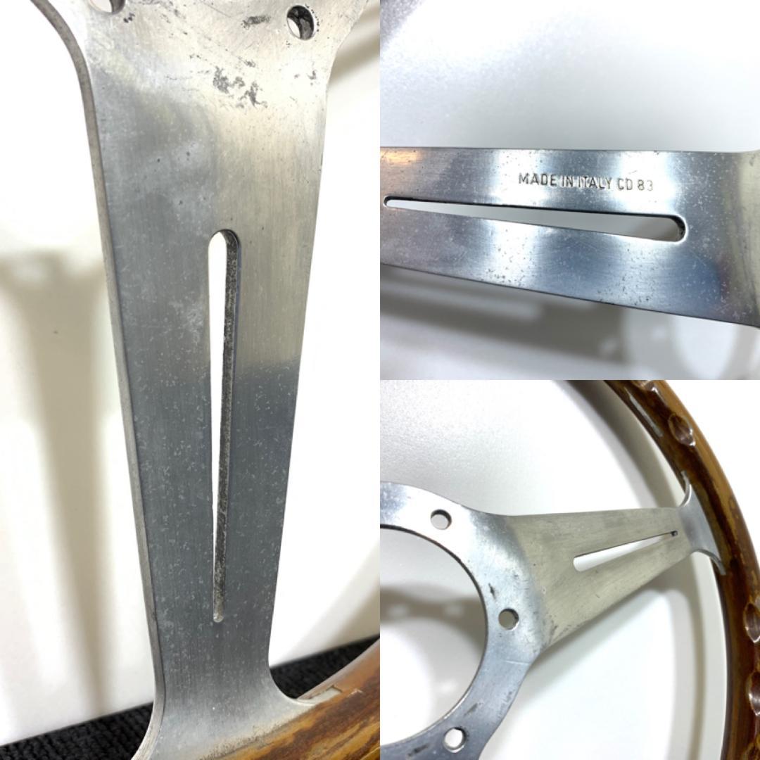 ナルディ クラシック 36.5Φ ウッド ステアリング ヴィンテージ 当時物