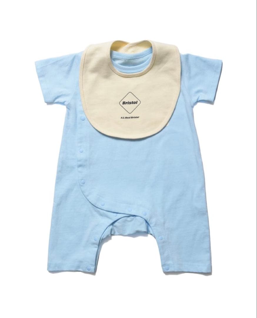 FCRB BABY SET LIGHT BLUE ベビー ロンパース 80 lo