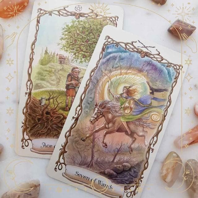 【正規品タロットカード】希少入手困難品✨神話や伝説の幻獣、動物たちの美麗デッキ