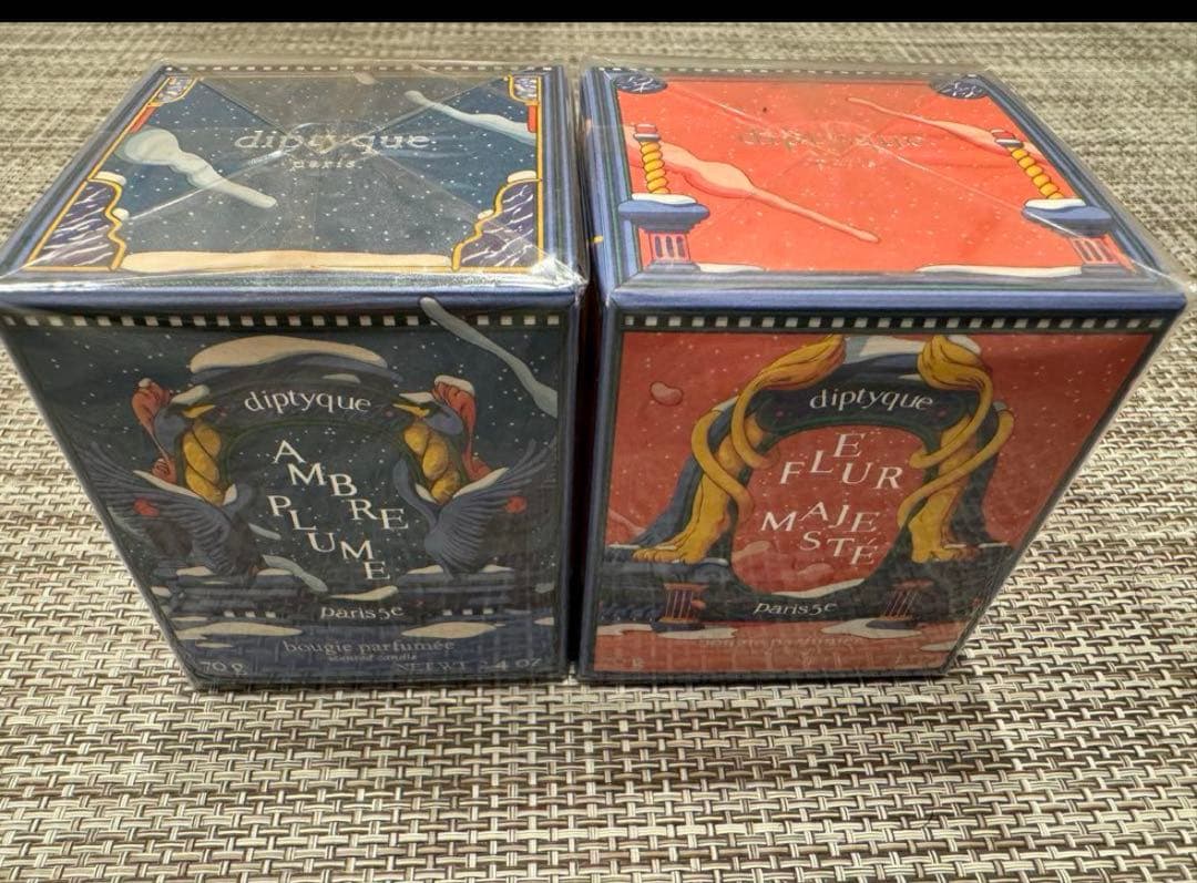 【新品未使用】diptyque フルールマジェステ アンブル プリューム 限定