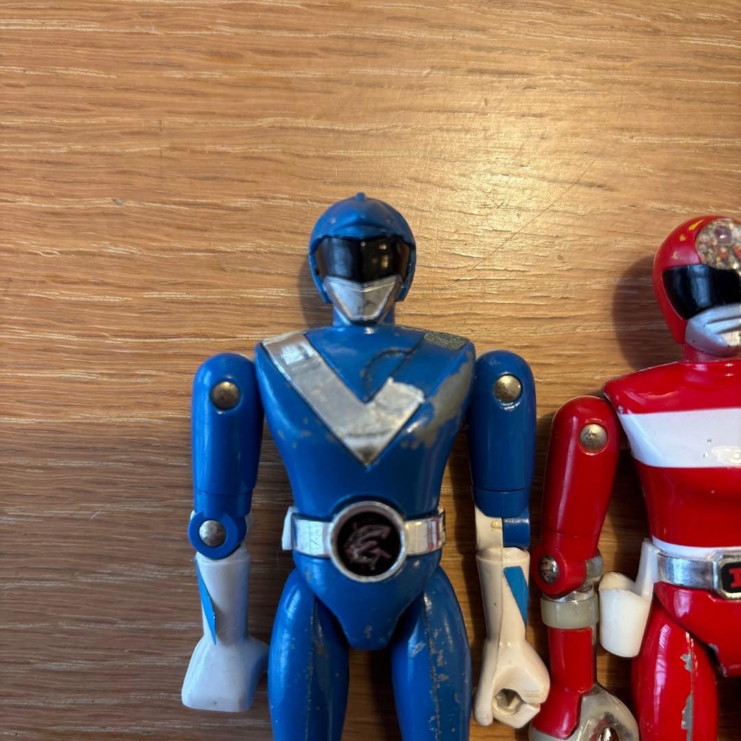 ポピー　超合金　フィギュアセット　電磁マン　サンバルカン　ゴーグルファイブ