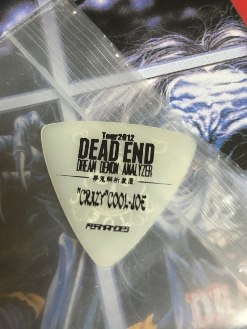 CD DVD DEAD END クールジョー本人使用済みピック付き