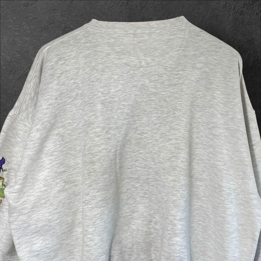 90s Marlboro UNLIMITED 雰囲気系リザード刺繍スウェット短丈