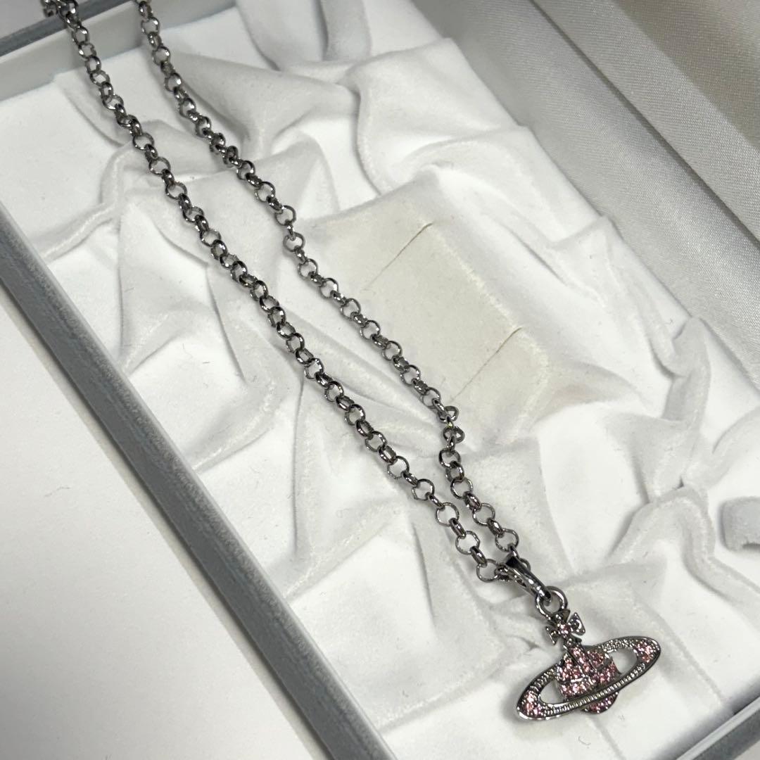 未使用級　希少　正規品　ヴィヴィアンウエストウッド　オーブ　ネックレス　ビジュー