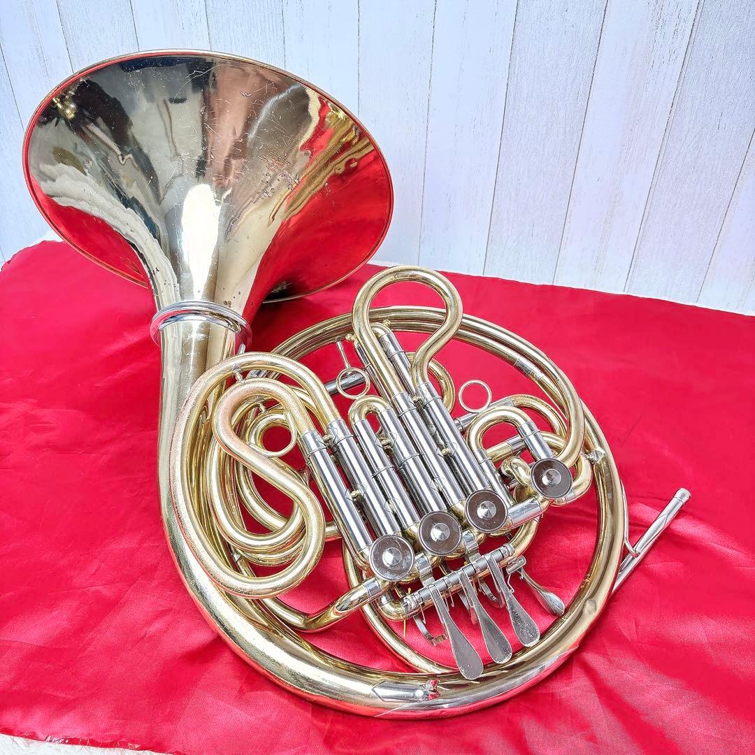 YAMAHA YHR-663 フルダブルホルン マウスピース付き