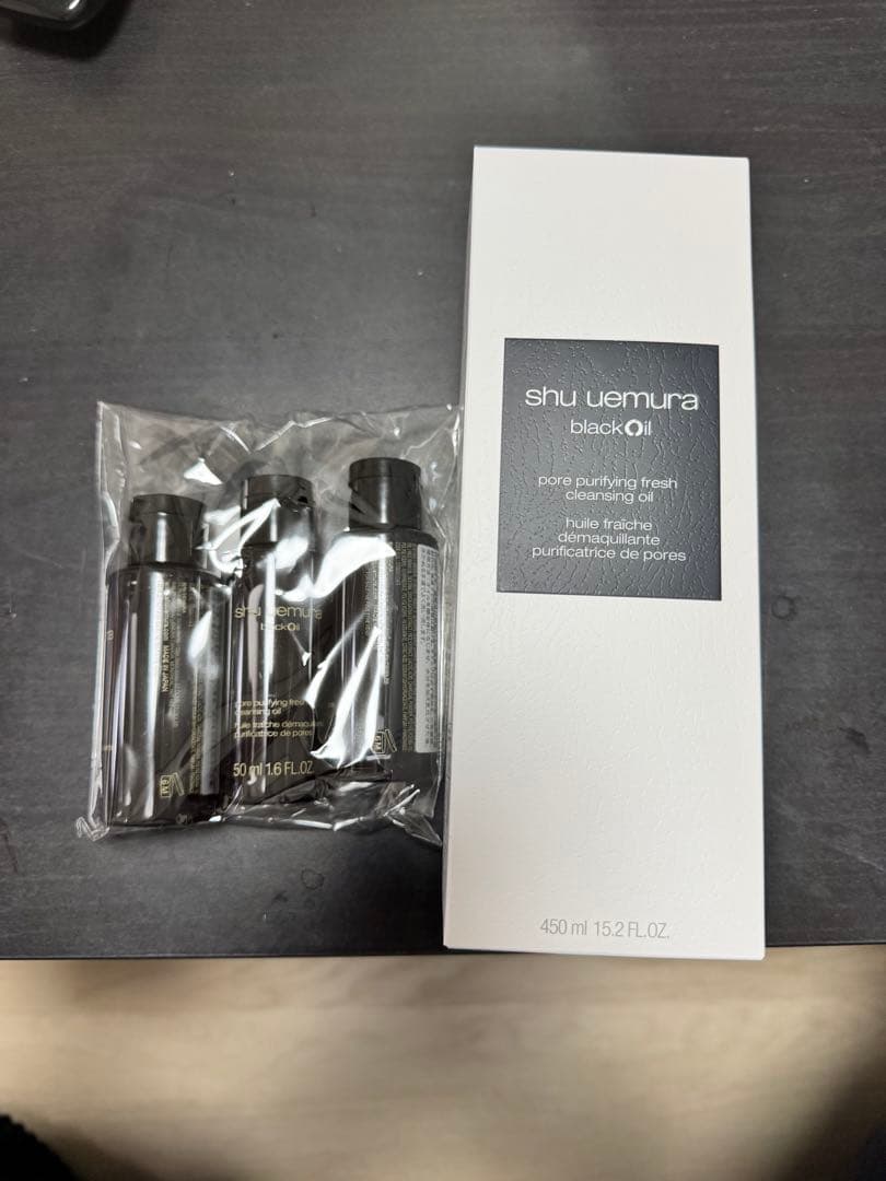 クレンジング・メイク落とし shu uemura black Oil 450ml