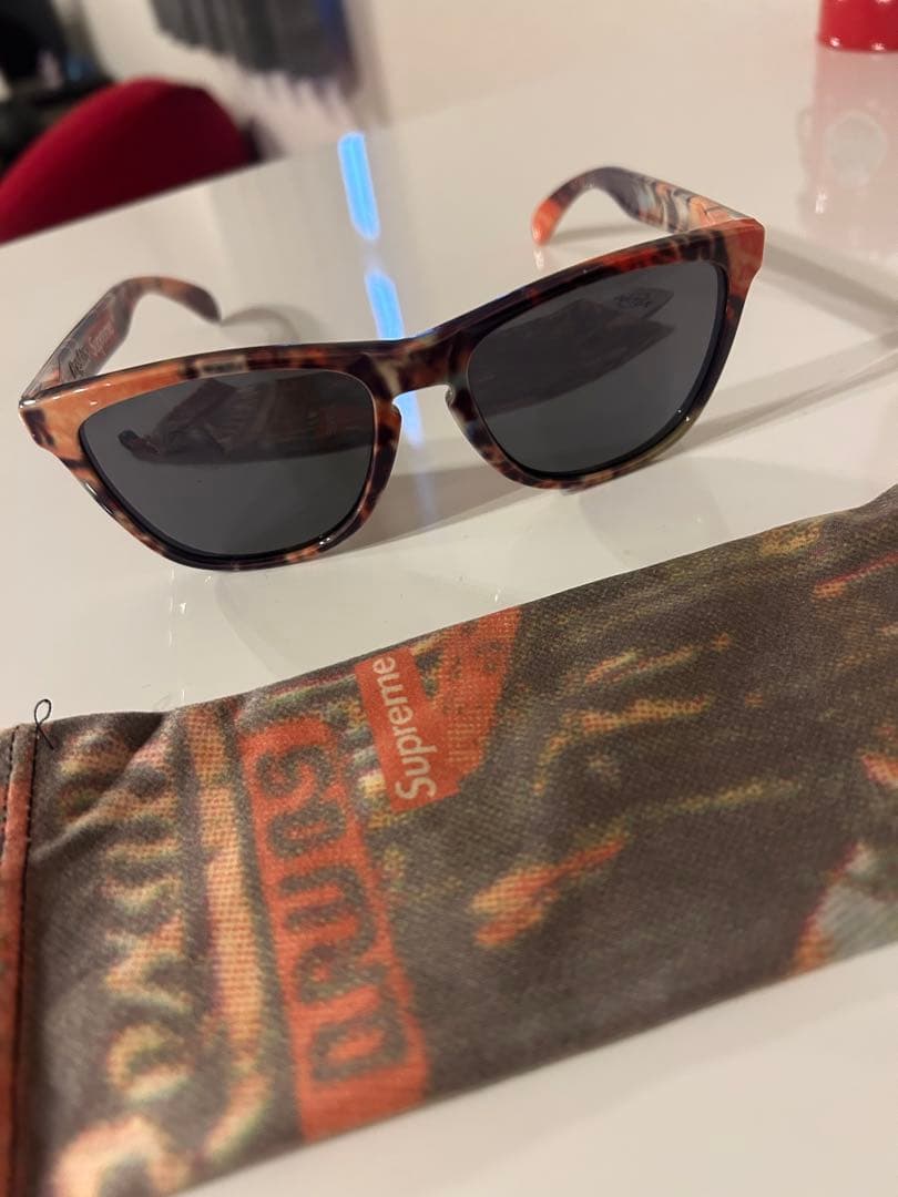 小物 SUPREME x OAKLEY FROG SKIN