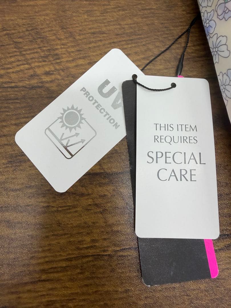 u*∞様 LEONARD レオナール 折りたたみ傘 新品 花柄 55cm