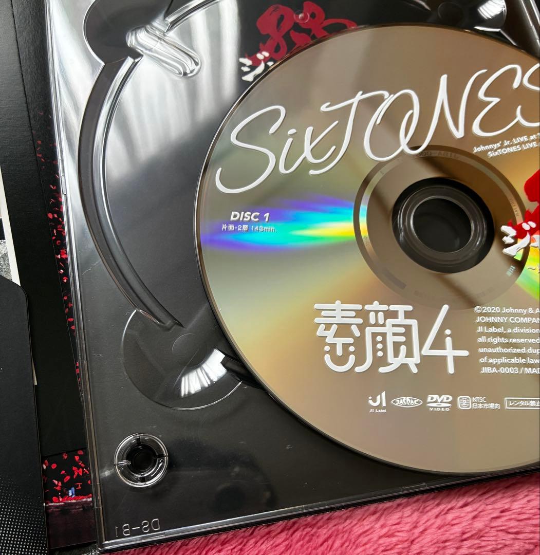 ［受注限定］SixTONES　素顔4　DVD 美品