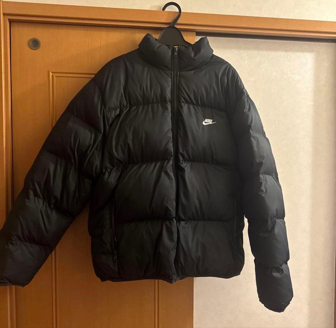 【美品】Nike ブラック ダウンジャケット XL