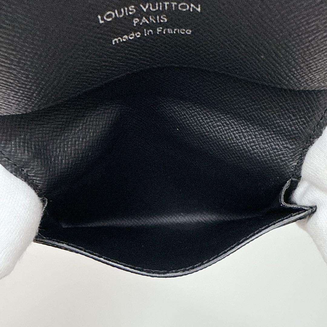 【美品】ヴィトン タイガ アンヴェロップ カルト ドゥヴィジット 名刺入れ