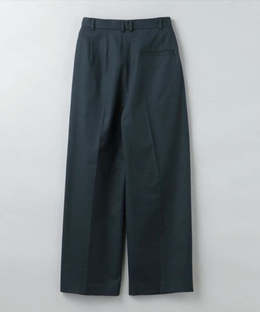 6 ROKU タックパンツ　ネイビー　34