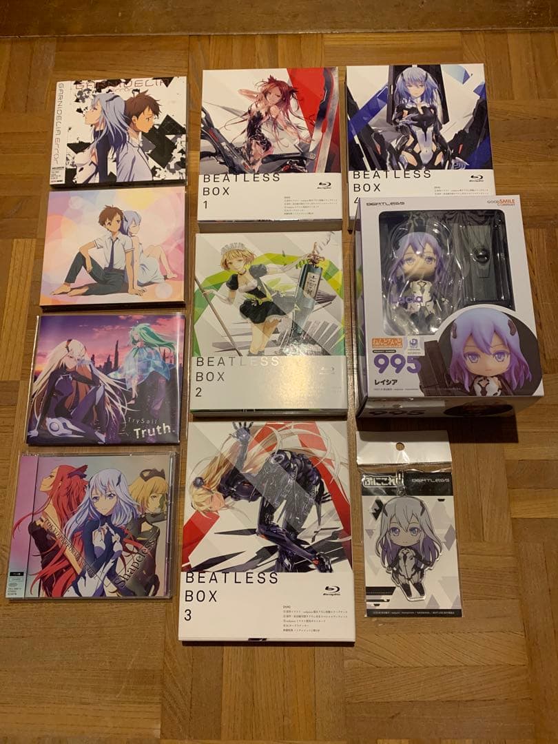BEATLESS Blu-ray CD ねんどろいど レイシア