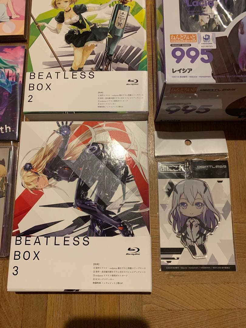 BEATLESS Blu-ray CD ねんどろいど レイシア