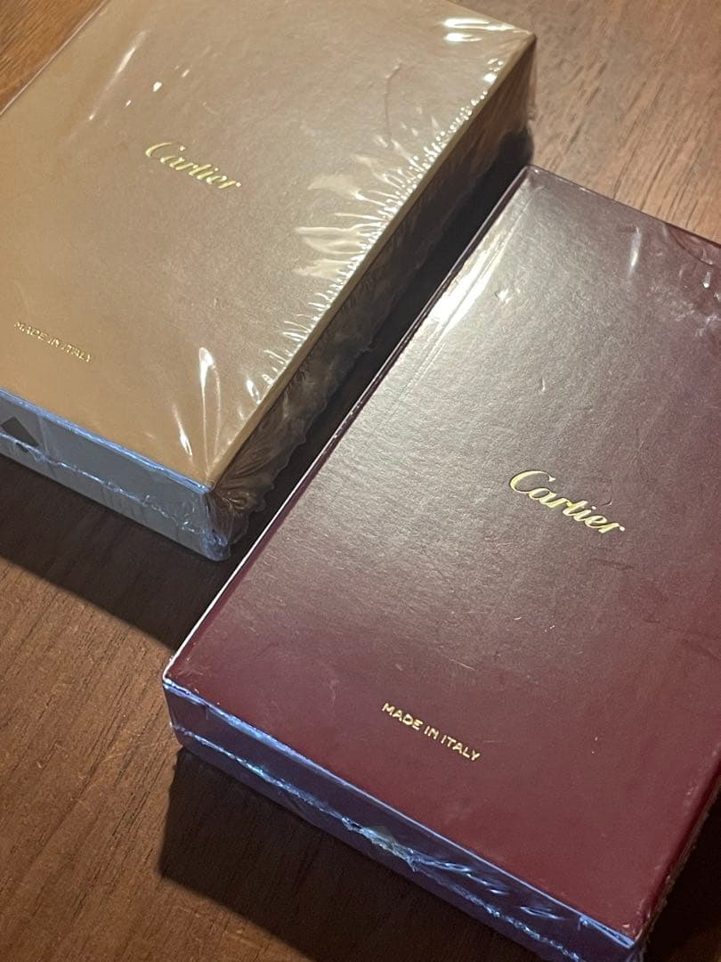 非売品　Cartier カルティエ　トランプセット 2セット　未使用品