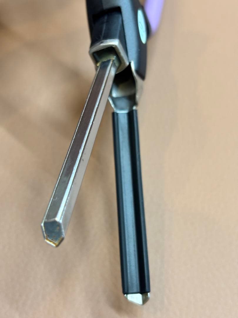 超美品　LENZ F-6Gレンツアイロン 5角6㎜アイロン　コード未使用品