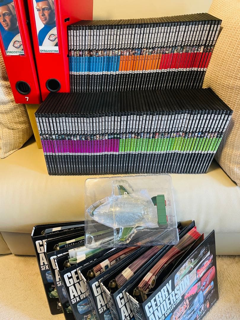 ディアゴスティーニ ジェリーアンダーソンSF特撮DVDコレクション全108巻揃い