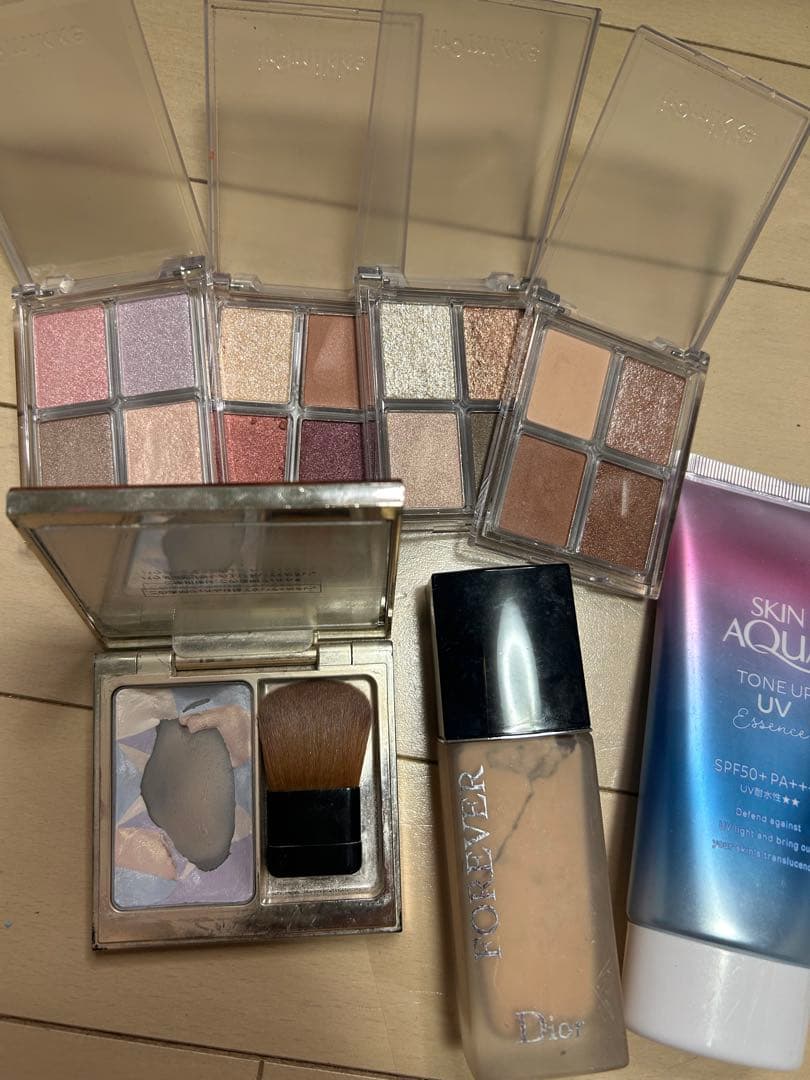 アイシャドウパレット＆ファンデーションセット